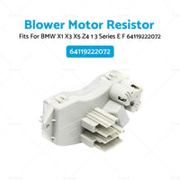 Blower Motor Resistor Fits For BMW X1 X3 X5 Z4 1 3 Series E F 04-17 64119222072