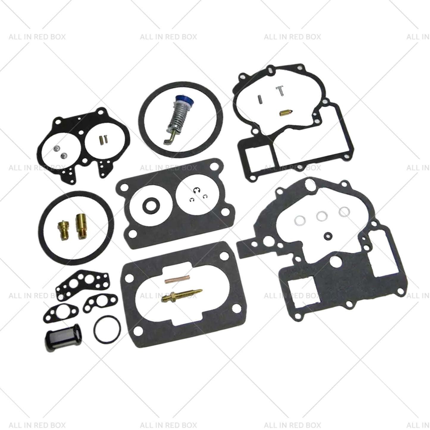 302-804844002 Carburetor Rebuild Kit Gaskets Suitable for Mercruiser 3. 0L 5. 0L