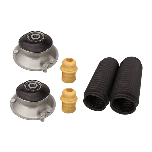 6x Front Strut Mount & Bump Stop & Dust Cover Suitable For BMW X3 E83 E83 LCI
