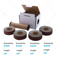 150  240  320  400  Grit Emery Tape Cloth Abrasive Grinding Sanding Paper