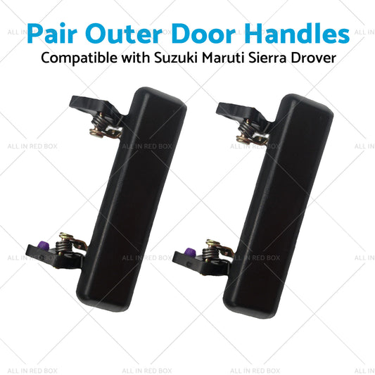 Pair Outer Door Handles Suitable for Suzuki Maruti Sierra Drover 1. 0 1. 3 81-99