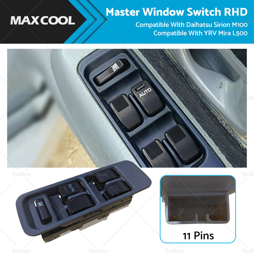 Master Window Switch 84820-97201 Suitable For Daihatsu Sirion M100 YRV Mira L500