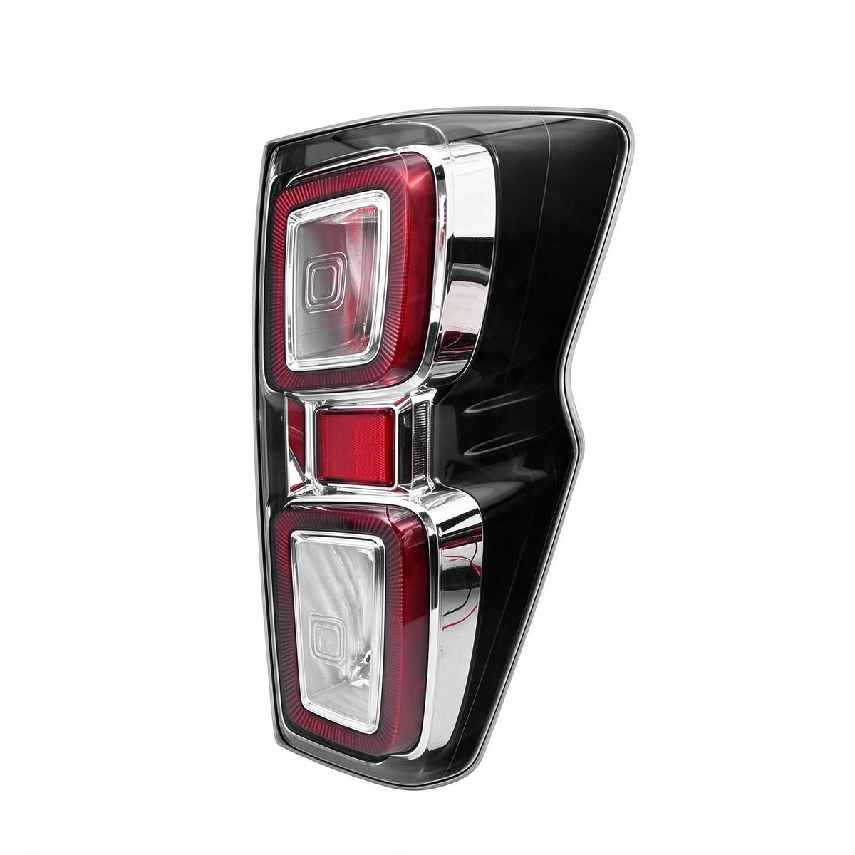 Tail Light Assembly LED Chrome Rim Suitable for Isuzu D-Max RG 2020-2024 - BD1