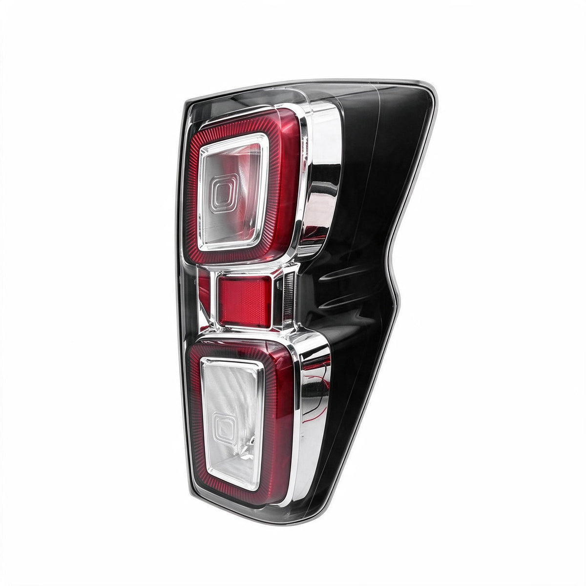 Tail Light Assembly LED Chrome Rim Suitable for Isuzu D-Max RG 2020-2024 - BD1