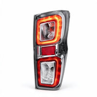 Tail Light Assembly LED Chrome Rim Suitable for Isuzu D-Max RG 2020-2024 - ZT2
