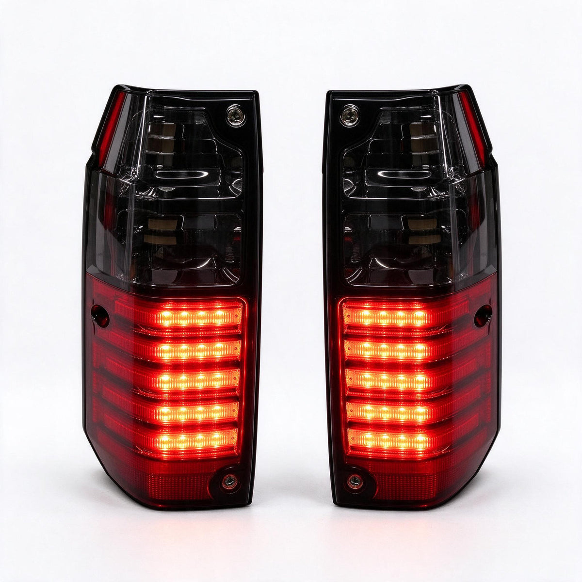 LED Tail Light Half Smokey Suitable for Toyota Land Cruiser 70 75 Series Troop - ZT2
