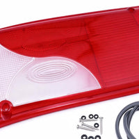 Tail Light Lens Unit Suitable for Universal Truck Left Hand with Seal Screws - XQ1