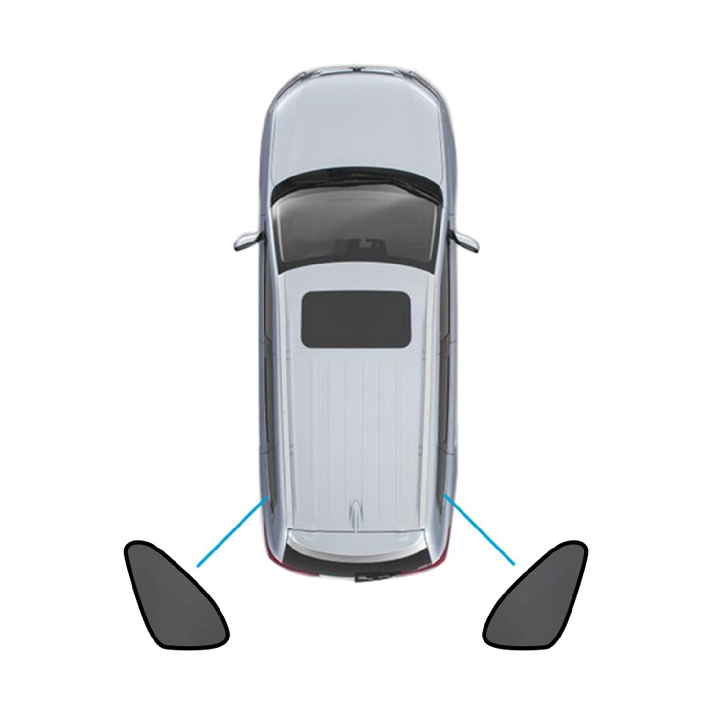 {{ Car Window Magnetic Mesh Sun Blind Shades Suitable for Mitsubishi ASX 2010-2025 }} - Buy Car Parts Online at {{ Kaka Auto Parts }}.