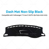 Non-Slip Dash Mat Suitable For Volkswagen T-Cross C1 85TSI Life-Style 2020-2023