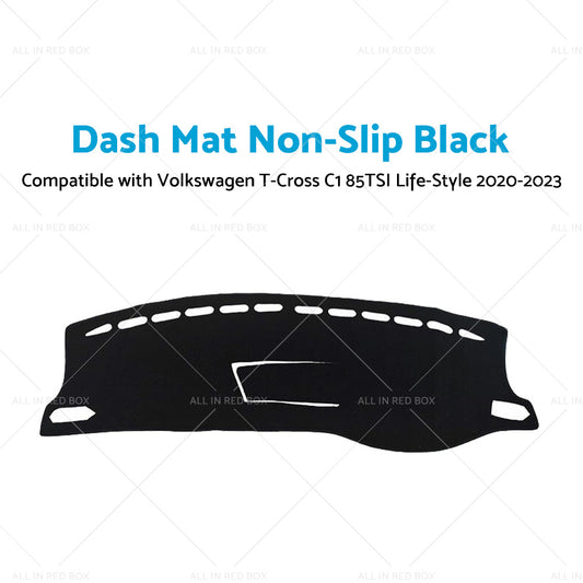 Non-Slip Dash Mat Suitable For Volkswagen T-Cross C1 85TSI Life-Style 2020-2023