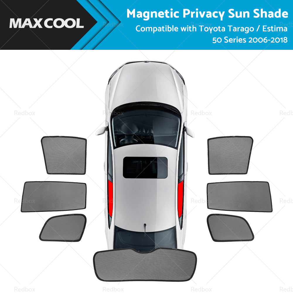 Magnetic Privacy Sun Shade Suitable For Toyota Tarago  or  Estima 50 Series 2006-18