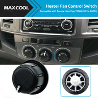 Heater Fan Control Switch Knob Suitable For Toyota Hilux Vigo TGN10 KUN36 KUN35