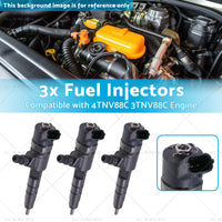 3x Fuel Injectors Suitable for 4TNV88C 3TNV88C Engine 129A00-53100 0445110463