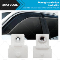 2x Door Window Glass Track Clip L+R for Isuzu D-Max Holden Colorado Rodeo 02-19