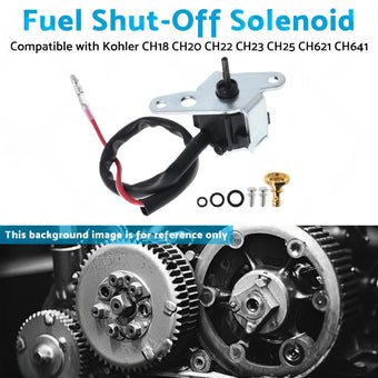compare product Fuel Shut-Off Solenoid Suitable for Kohler CH621 CH641 CH18 CH20 CH22 CH23 CH25