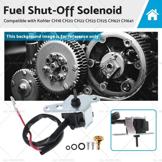 Fuel Shut-Off Solenoid Suitable for Kohler CH621 CH641 CH18 CH20 CH22 CH23 CH25