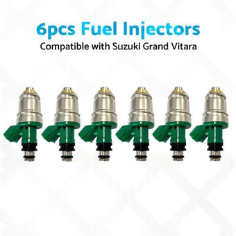 compare product 6x Fuel Injectors Suitable for Suzuki Grand Vitara 2.5L V6
