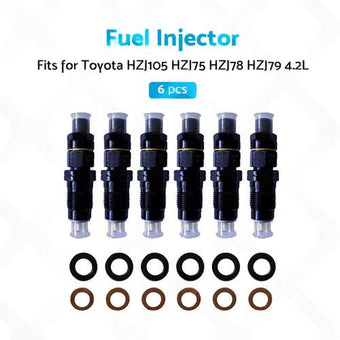 compare product 6x Diesel Fuel Injectors Suitable for Toyota Celica 2.0L
