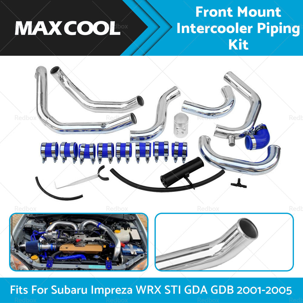 FMIC FRONT MOUNT INTERCOOLER PIPE KITS FOR SUBARU IMPREZA WRX STi TURBO GDA GDB