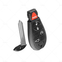 2x Keyless Remote Key Fob Shell Suitable For Jeep Grand Cherokee 2008-2012