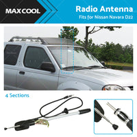 Radio Antenna Guard Mount Car Aerial for Navara Ute D22 1997-2012 DX ST ST-R AU