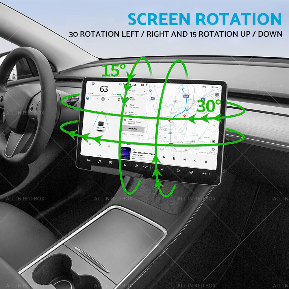 Suitable For Tesla Model 3 Y Screen Rotate Swivel Mount Kit Navigation Rotation