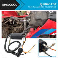 Ignition Coil Fit For Kawasaki BAYOU 300 KLF 300 KLF300C 1986-2004 ATV Quad Bike