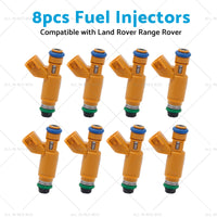 195500-4260 8pcs Fuel Injectors Suitable for Land Rover Range Rover 4.4L 05-09