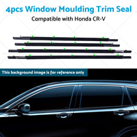 4pc Weatherstrip Door Belt Outer Suitable for Honda CR-V CRV SUV Facelift 12-17