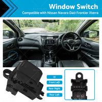 1PC Single Electric Window Switch Suitable for Nissan Navara D40 Frontier Xterra