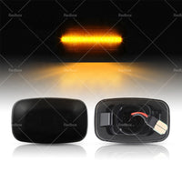 2 x LED Side Marker Turn Signal Indicator Light Suitable for Toyota Landcruiser