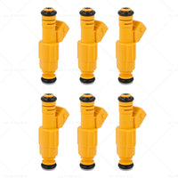 6PCS Fuel Injector Suitable for Jeep Cherokee Grand Cherokee Wrangler 0280155710