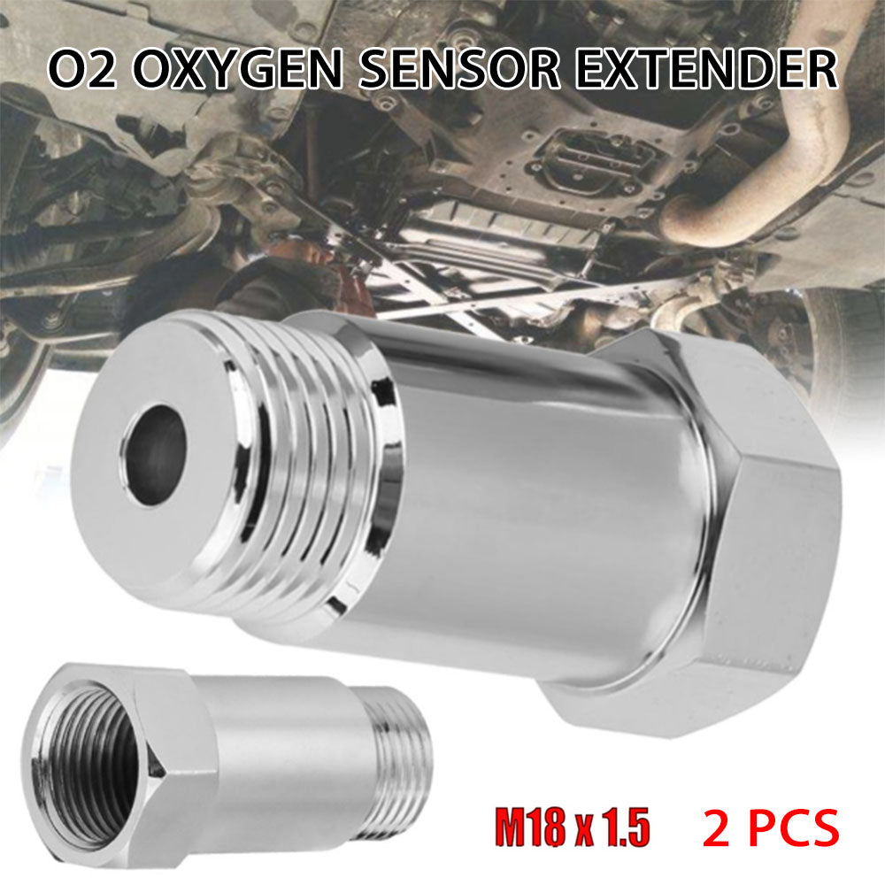 2X O2 OXYGEN SENSOR EXTENDER EXTENSION SPACER M18 x 1. 5 BUNG ADAPTER OBD2 AU