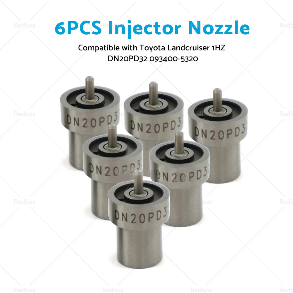 6PCS Injector Nozzle Suitable For Toyota Landcruiser 1HZ DN20PD32 093400-5320