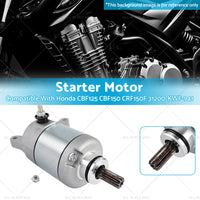 Starter Motor Suitable For Honda CBF125 09-13 CBF150 07-11 CRF150F 06-17