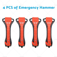 {{ Car Emergency Hammer Window Glass Breaker Seat Belt Cutter Safety Escape Tool }} - Buy Car Parts Online at {{ Kaka Auto Parts }}.