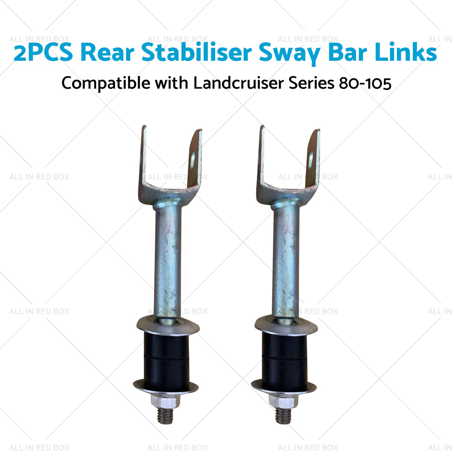 Pair Rear Stabiliser Sway Bar Links Suitable for Landcruiser Series 80-105