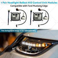 1 Pair Headlight Ballast HID Control Unit Modules Suitable for Ford Mustang Edge