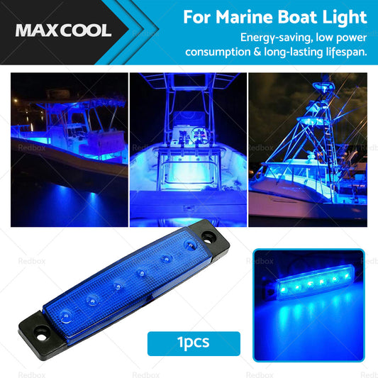 1x For 12V Marine Boat LED Deck Courtesy Lights Waterproof Stern Transom Light