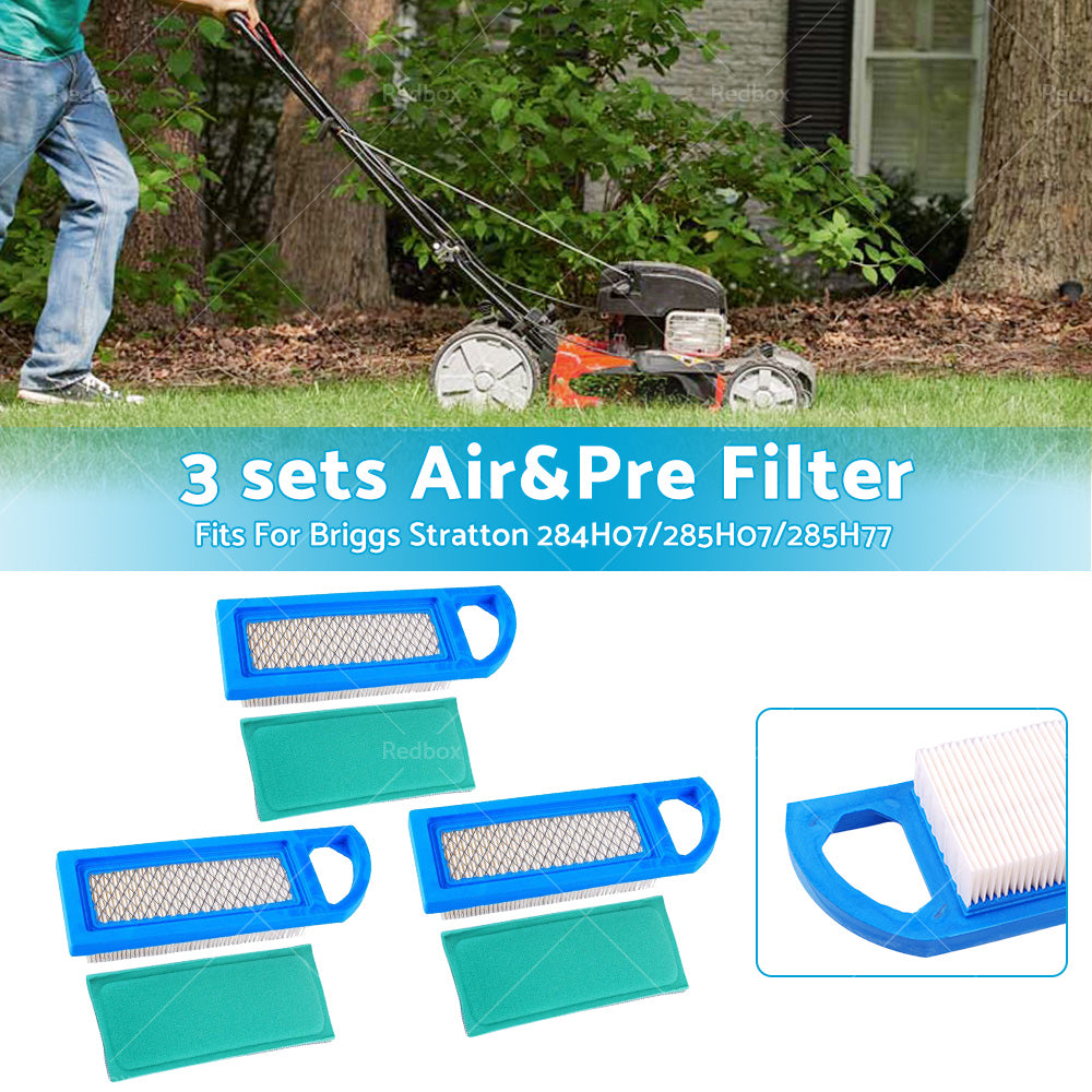 3x Air Pre Filter for 14-19. 5HP Briggs I or C and Intek Motors 698083 697634 697014