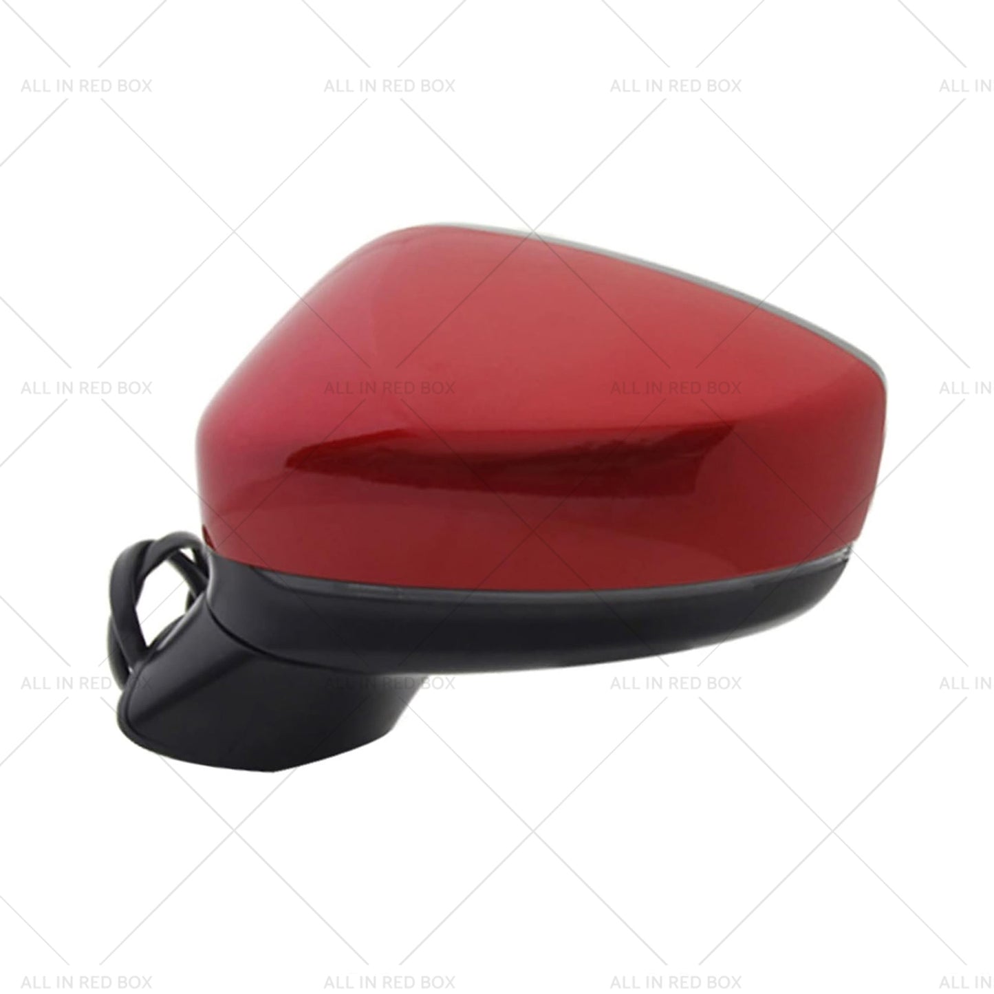 Left Door Mirror Suitable for Mazda CX-5 2017 Onward With BlindSpot Blinker Red