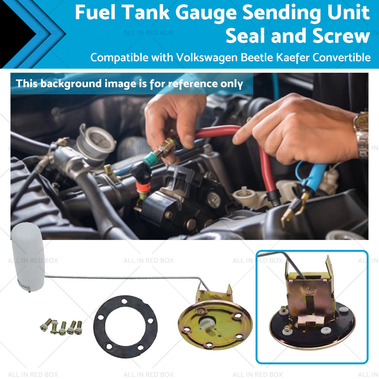 Fuel Tank Gauge Sending Unit Suitable for Volkswagen Beetle Kaefer Convertible