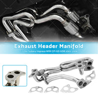 Turbo Exhaust Header Up-Pipe Suitable for Subaru Impreza WRX STI EJ20 EJ25 2. 0 2. 5 02-06