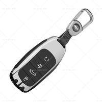 Zinc Alloy Remote Key Fob Case Cover Shell Suitable For Chery Omoda 5 Black