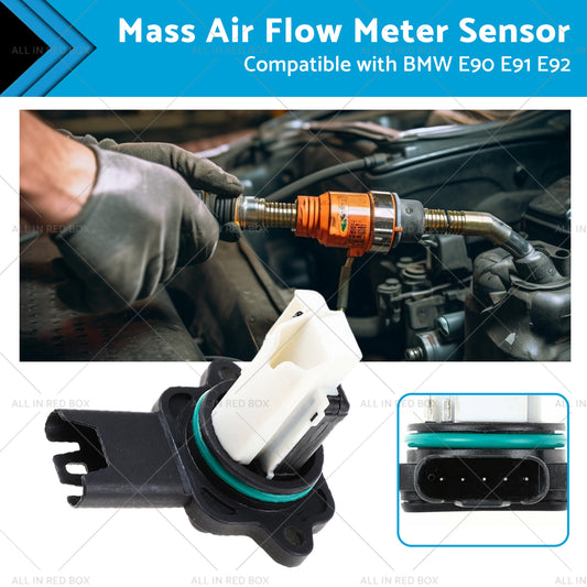 Mass Air Flow Meter Sensor Suitable for BMW E90 E91 E92 523i 525i 323i 325i 520i