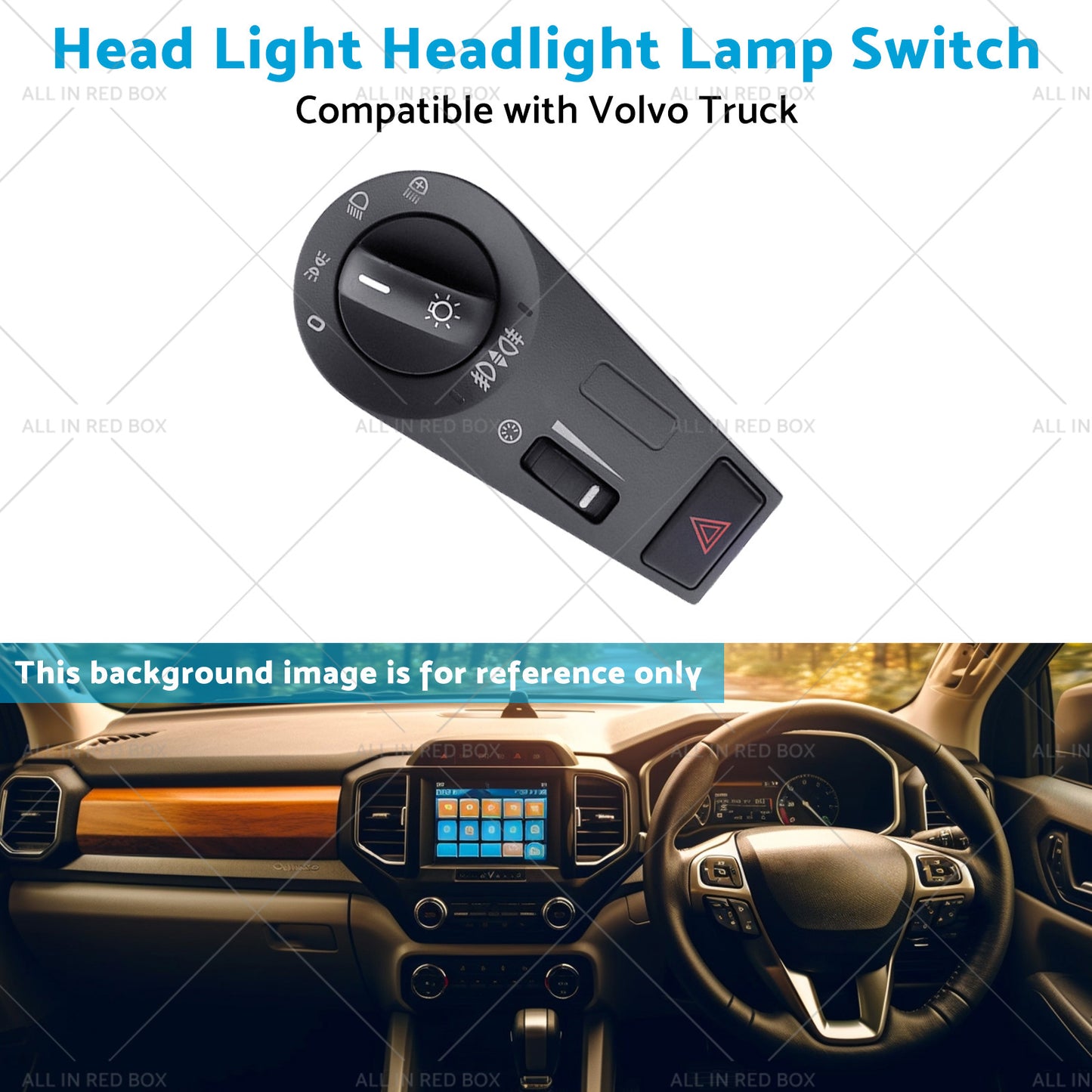 Head Light Headlight Lamp Switch Suitable for Front Volvo Truck FH12 FM VNL