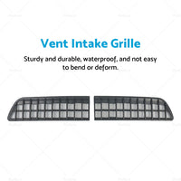 Air Flow Intake Vent Grille Protection Inlet Cover Suitable For Tesla Model Y