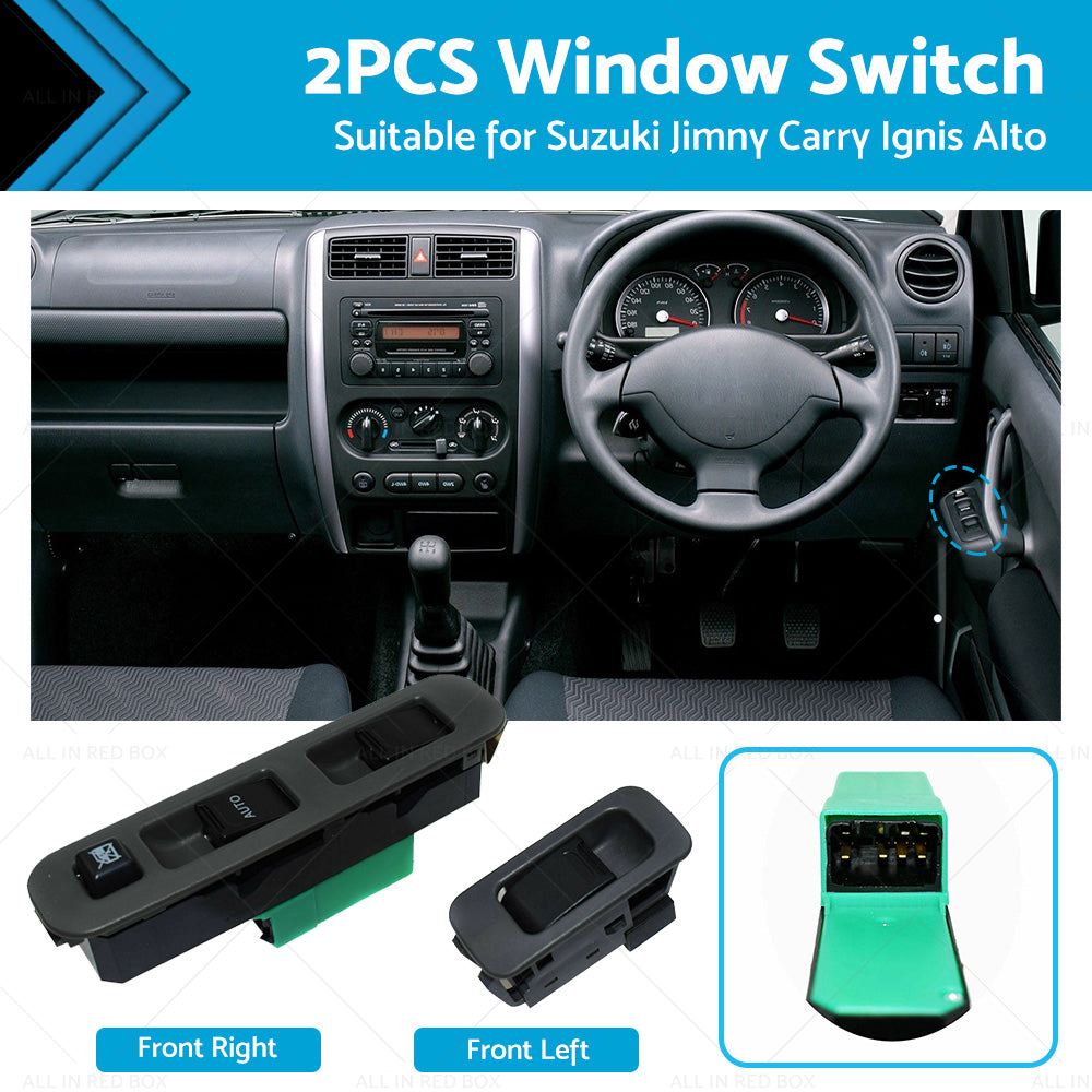Front LR Window Switch Suitable for Suzuki Jimny FJ 37990-81A20 37995-75F00-P4Z