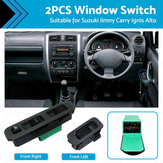 {{ Front LR Window Switch Suitable for Suzuki Jimny FJ 37990-81A20 37995-75F00-P4Z }} - Buy Car Parts Online at {{ Kaka Auto Parts }}.