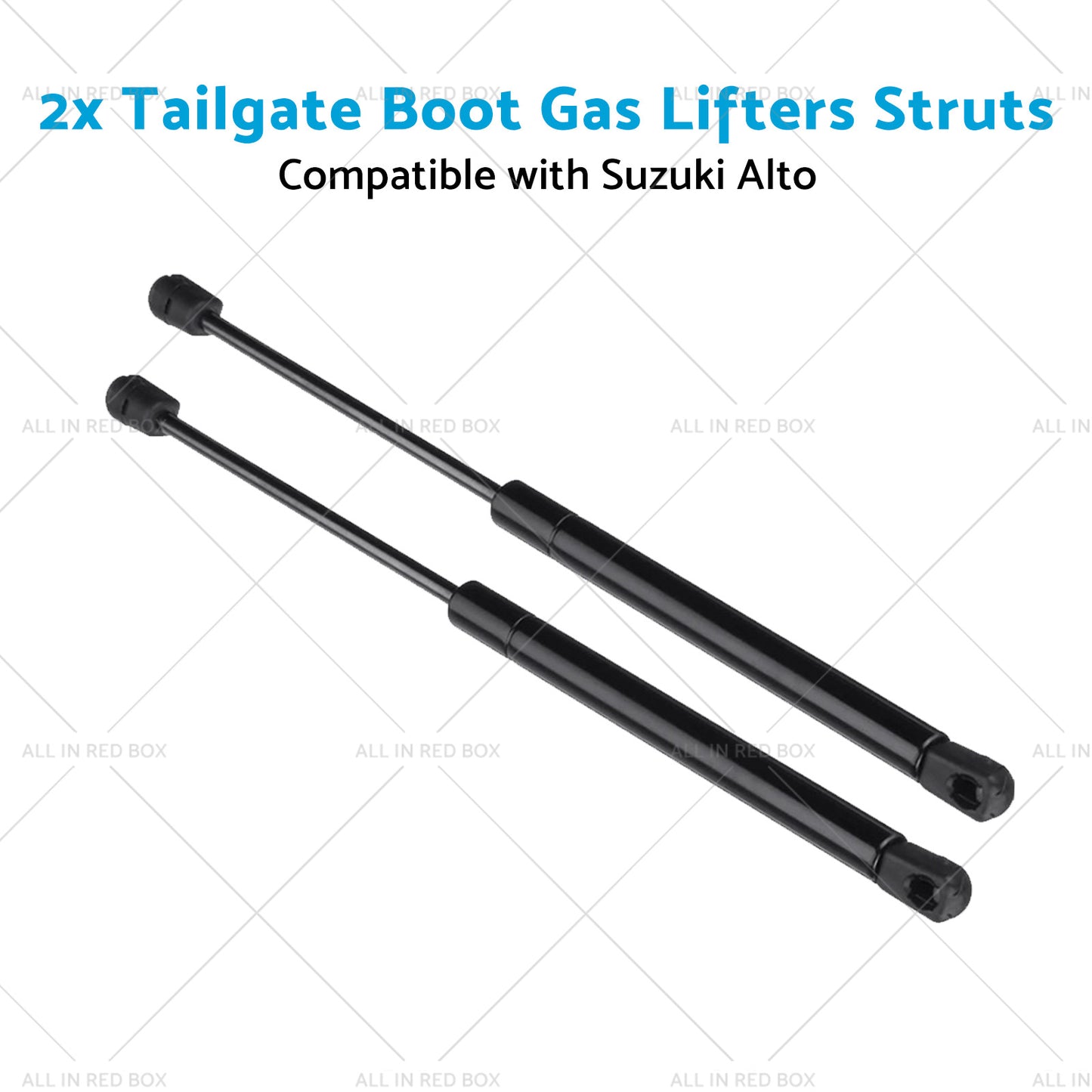 2x Tailgate Boot Gas Lifters Struts Suitable for 08-14 Suzuki Alto Nissan Pixo